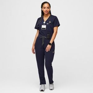 Figs Yola high waisted skinny scrub pants